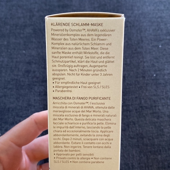 AHAVA Time To Clear Purifying Mud Mask - Picture 4 of 10